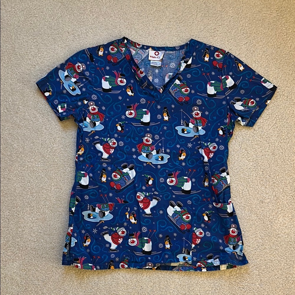 Women’s Winter Scrub Top Size XS